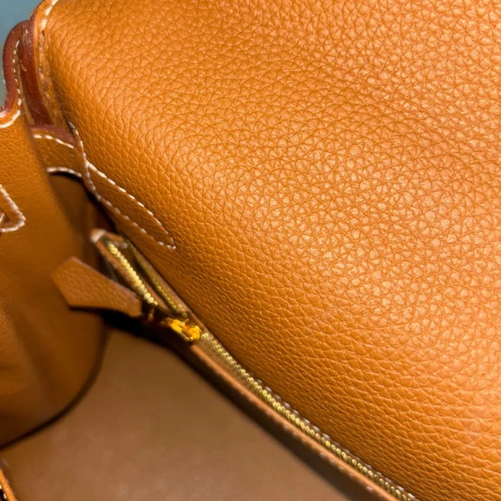 Authentic Hermes Kelly 28 Gold Togo GHW - Picture 14 of 16